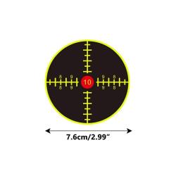 Cible réactive autocollant 200 pcs Tactical World - 200pcs C