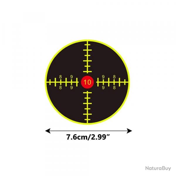 Cible ractive autocollant 200 pcs Tactical World - 200pcs C