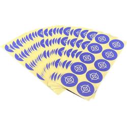 Cibles autocollantes 250 pcs Target Caméléon - Violet