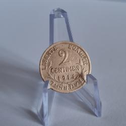 De Qualité : 2 Centimes 1914 Daniel-Dupuis