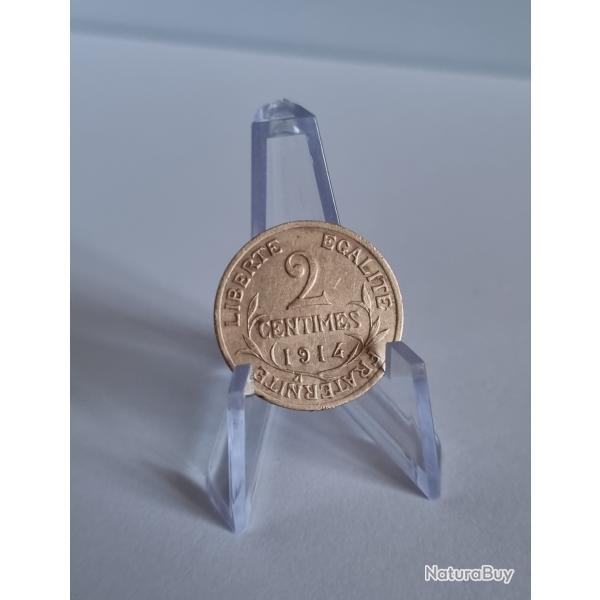 De Qualit : 2 Centimes 1914 Daniel-Dupuis