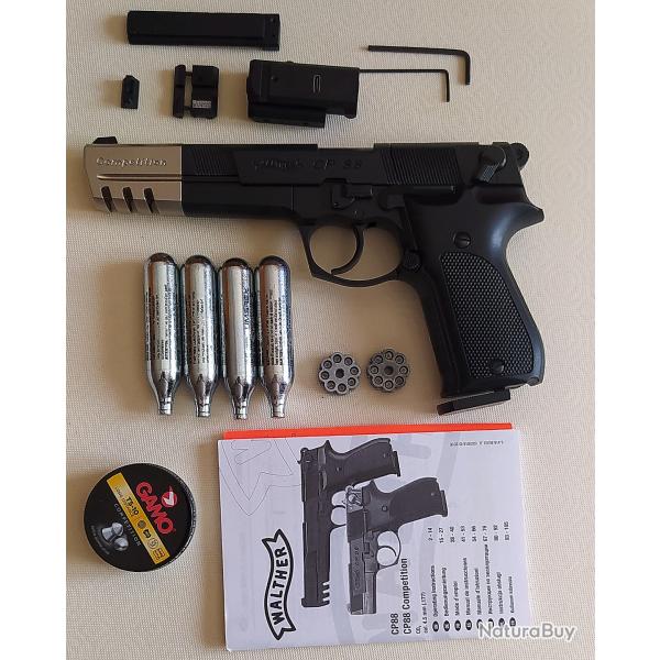 Umarex Walther CP88 cal. 4.5 mm CO2 12g