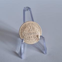 Rare et De Qualité : 2 Centimes 1898 Daniel-Dupuis