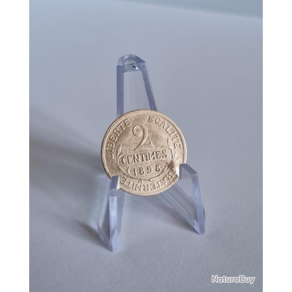 Rare et De Qualit : 2 Centimes 1898 Daniel-Dupuis