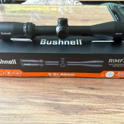 Lunette Bushnell RIMFIRE 3-9x 40mm 22LR  non éclairée en parfait état boîte d'origine
