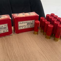 1 sans prix de réserve !!! Lot de 33 cartouches Cal.10 plomb.