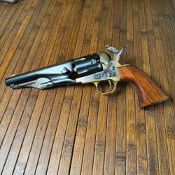 REVOLVER PIETTA 1860 ARMY SHÉRIF CARCASSE ACIER CALIBRE 36 PN COMME NEUF