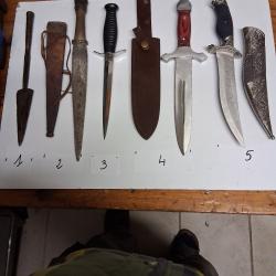 armes blanches