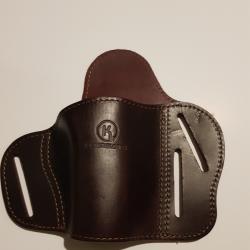 Holster de ceinture en cuir