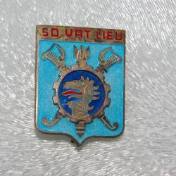 INSIGNE INDOCHINE  :  SERVICE  DU MATRIEL  EN  ARGENT  ------ DRAGO PARIS 3 RUE ROMAINVILLE --------