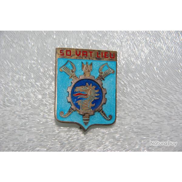 INSIGNE INDOCHINE  :  SERVICE  DU MATRIEL  EN  ARGENT  ------ DRAGO PARIS 3 RUE ROMAINVILLE --------