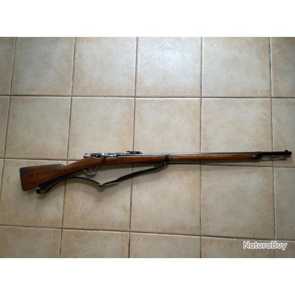 VENTE FUSIL GRAS model 1874 avec sa baonnette