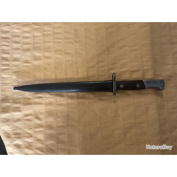 Baonnette mauser Autriche Hongrie