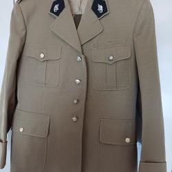 Ancien uniforme militaire modèle 1959 de Colonel du service de l'Intendance