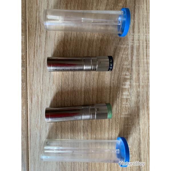 Vends chokes  externes beretta calibre 20 1/4 de choke et 3/4 choke