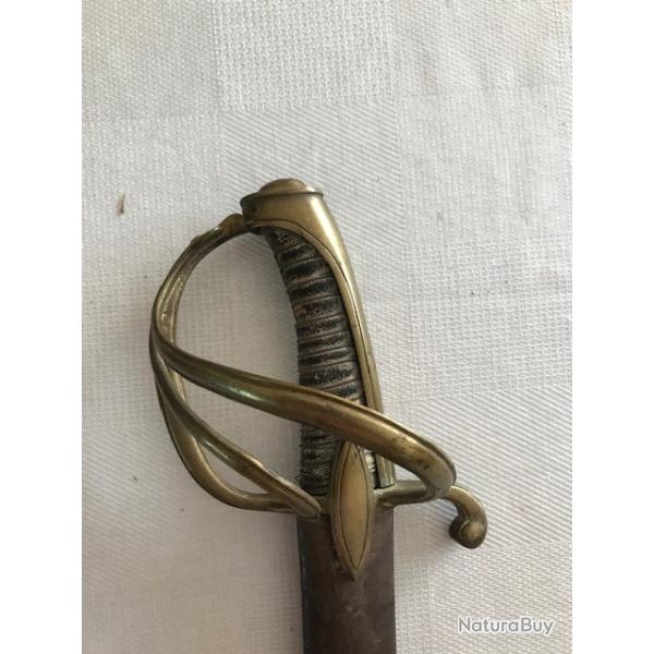 VENDS SABRE AN IX/XI CAVALERIE