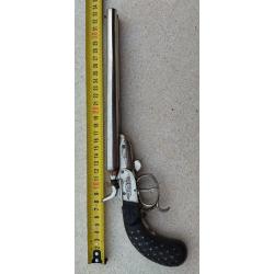 pistolet double de vénerie G. LAPORTE