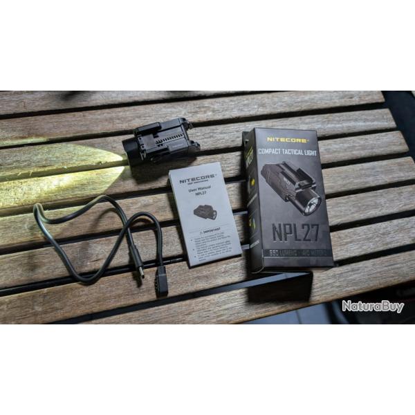 Nitecore NPL27 (Lampe rplique de poing)