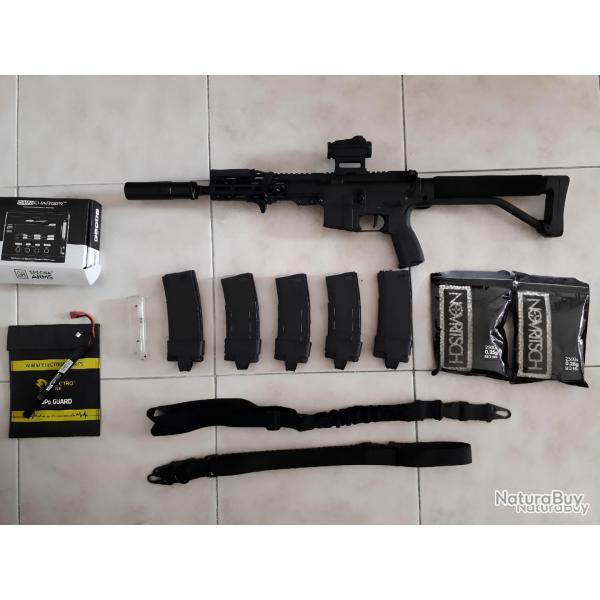 Airsoft - Specna Arms SA-E23 Upgrade + Accessoires (Lot complet prt  jouer)