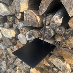 Écusson acier cheuvreuil