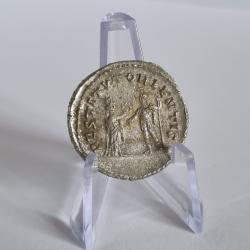Très Rare Authentique Antoninien Argent Gallien Monnaie Romaine Antique Poids Lourd