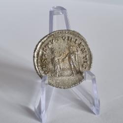 Très Rare Authentique Antoninien Argent Gallien Monnaie Romaine Antique Poids Lourd