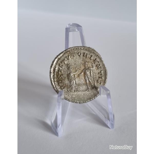 Trs Rare Authentique Antoninien Argent Gallien Monnaie Romaine Antique Poids Lourd