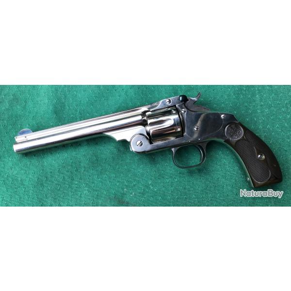 TRES BEAU REVOLVER SMITH AND WESSON RUSSIAN NUMERO 3 CAL 44 RUSSIAN