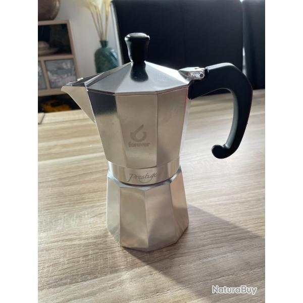 Cafetire italienne FOREVER Moka Miss prestige inox 6 tasses NEUVE