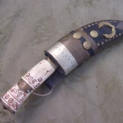 kukri népalais manche os
