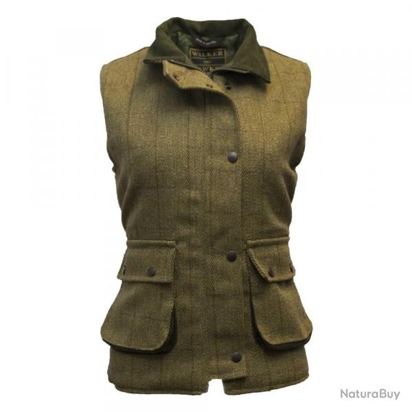 Gilet tweed clair Campagne chic au fminin