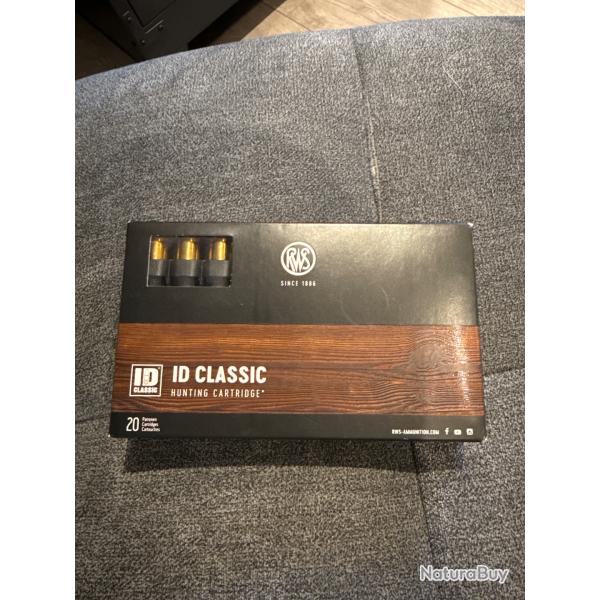 Bote de munitions rws id Classic calibre 7x65r