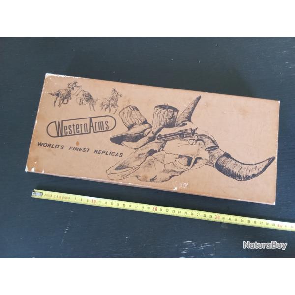 Boite vide pour revolver colt uberti  poudre noire