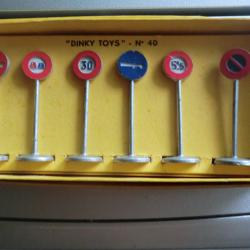 ancien coffret panneaux  ville / mécano "" av henri - barbusse bobigny seine "" N.40