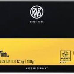 Munition RWS 308 Win. Target Elite Plus Scorion 12.3g 190gr x1 boite
