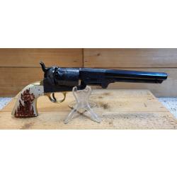 Revolver poudre noire Pietta 1851 Navy Yank acier Deluxe stag  cal.44