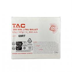 Munitions Geco TAC 9.5G 147GR - Cal. 308win x1 boite