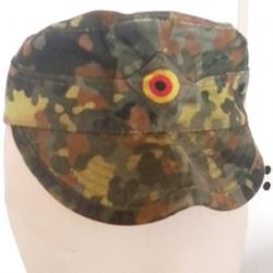 Casquette camouflée Bundeswehr 1980-90 - Taille 59