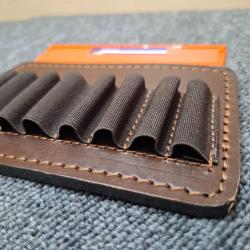 PORTE BALLES Parabellum en Cuir