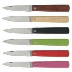 Boîte 12 couteaux office NOGENT 3 ETOILES « POCKET », lame inox lisse avec onglet