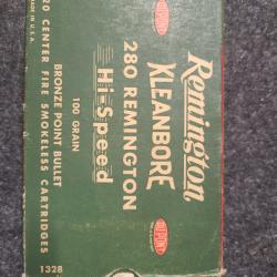 Munition remington 280 rem 100 grains