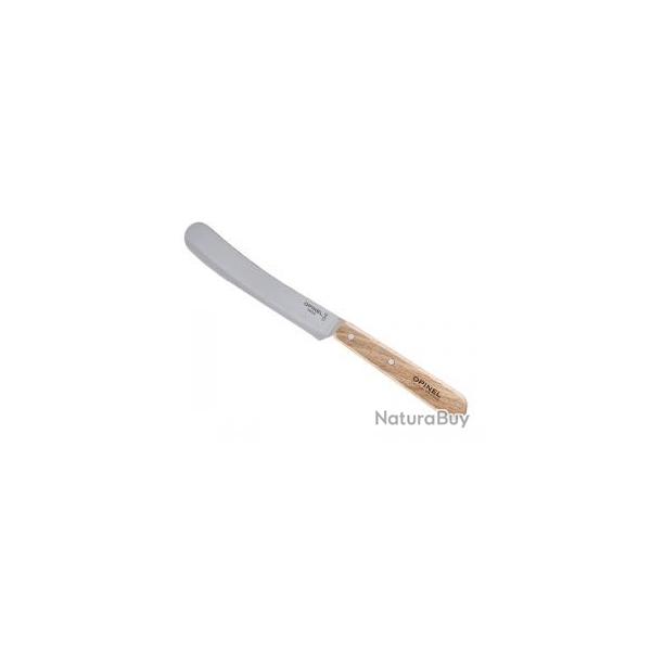 Couteau petit-djeuner OPINEL, lame 11,5 cm inox, manche htre.