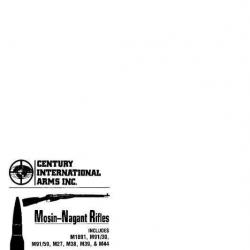 3 notices + éclatés fusil MOSIN NAGANT (envoi par mail) - VENDU PAR JEPERCUTE (m2490)