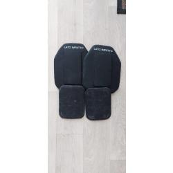 Ensemble de plaques balistiques NIJ 4 armée italienne