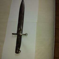 bayonette  espagnole  artillerie  modele  1941  pour  mauser espagnol