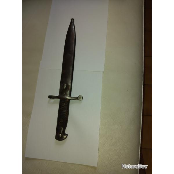 bayonette  espagnole  artillerie  modele  1941  pour  mauser espagnol