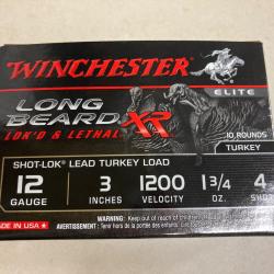 Vends cartouche WINCHESTER LONG BEAR cal.12/76 numéro 4