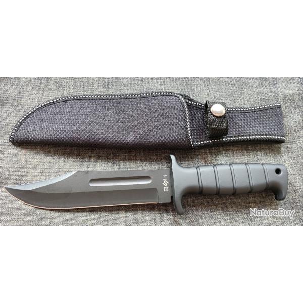 Couteau tactique, couteau de randonne BSH