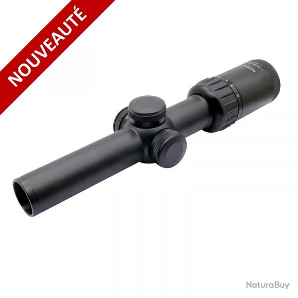 Lunette de vise 1.2-6x24 HUNTER tube 30mm DIGITAL OPTIC - Rticule lumineux rouge et vert