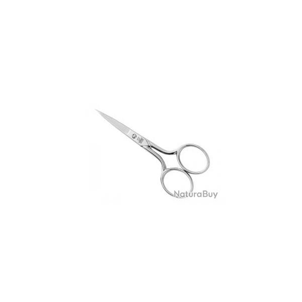 Ciseaux  broder jambettes DUE CIGNI, 10 cm, nickels.